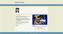 Desktop Screenshot of carsonchen.com